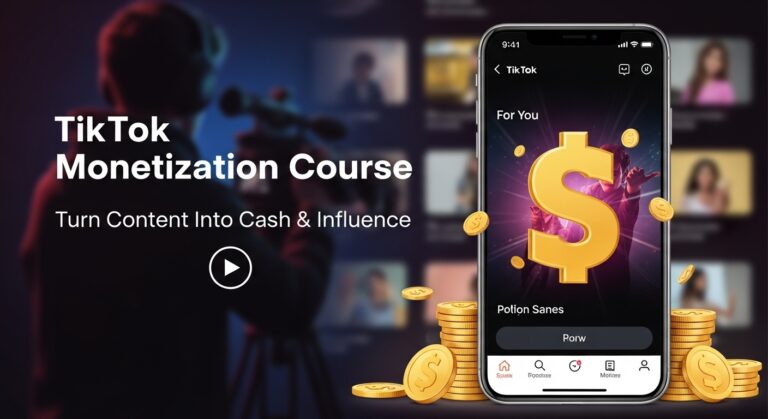 📱 TikTok Monetization Course: Turn Content Into Cash & Influence